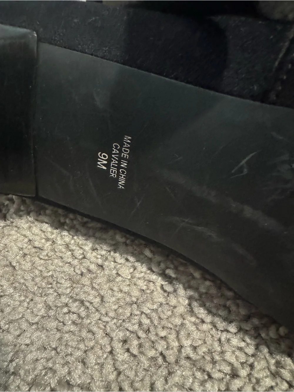 Karen Scott Black “Sock” Square Toe Ankle Boots
